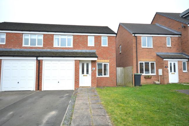 Thumbnail Semi-detached house for sale in Hutchinson Close, Coundon, Bishop Auckland