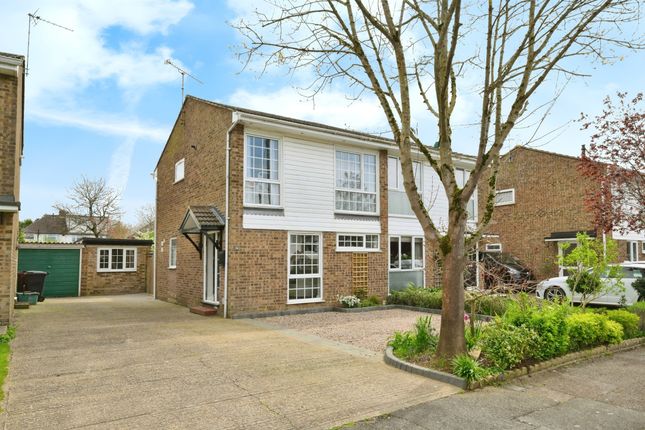 Thumbnail Semi-detached house for sale in Franklin Close, Colney Heath, St. Albans