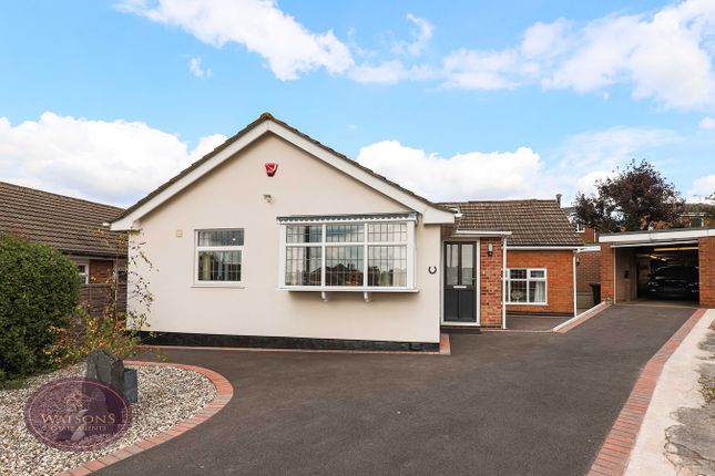 Detached bungalow for sale in St James Drive, Brinsley, Nottingham NG16
