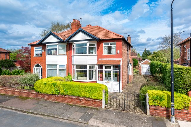 Thumbnail Semi-detached house for sale in Forest Drive, Sale, Cheshire