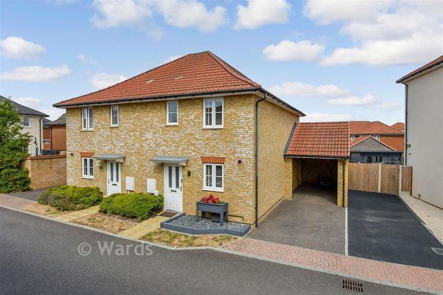 3-bed semi-detached on 17, Lamplight Gardens, Canterbury, £325,000