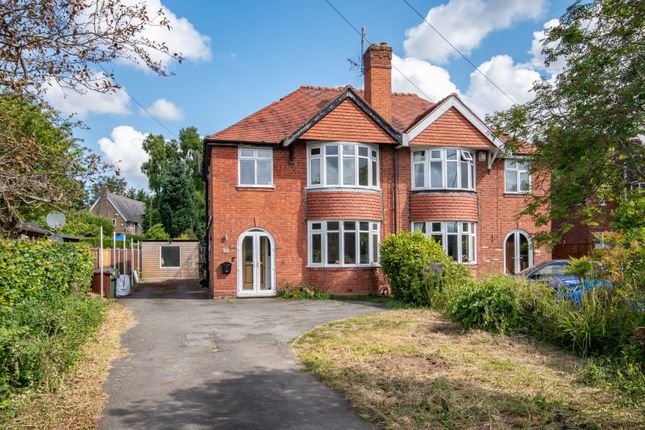 Thumbnail Semi-detached house for sale in Redditch Road, Stoke Heath, Bromsgrove, Worcestershire