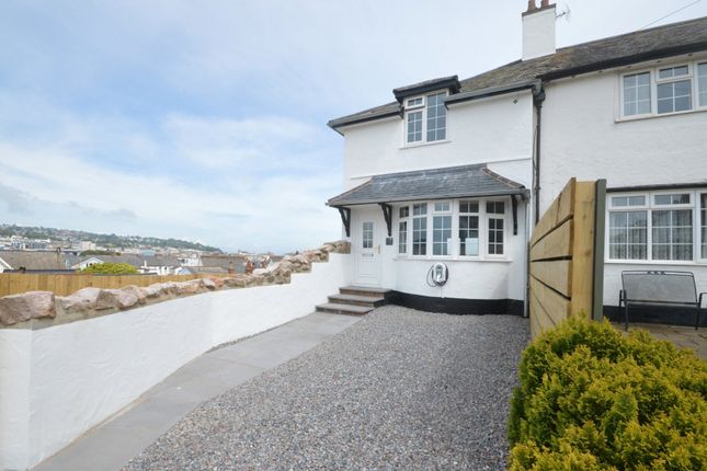 Thumbnail End terrace house for sale in The Homeyards, Shaldon, Teignmouth, Devon