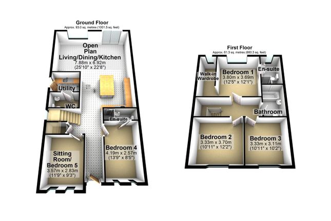 Redwood House - 3D