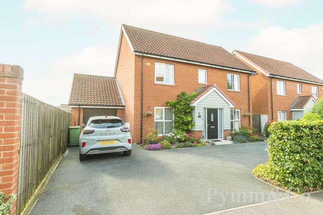 Thumbnail Detached house for sale in Barbastelle Crescent, Hethersett