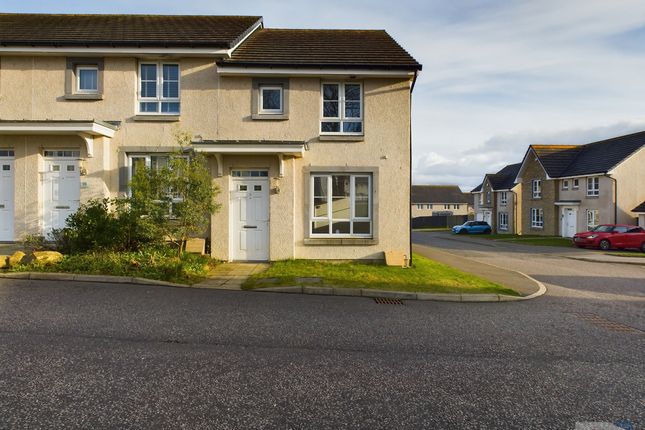 Thumbnail End terrace house for sale in Threave Circle, Inverurie