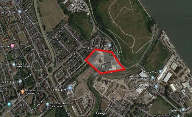 Land for sale in Dock Road North, Bromborough, Birkenhead, Wirral