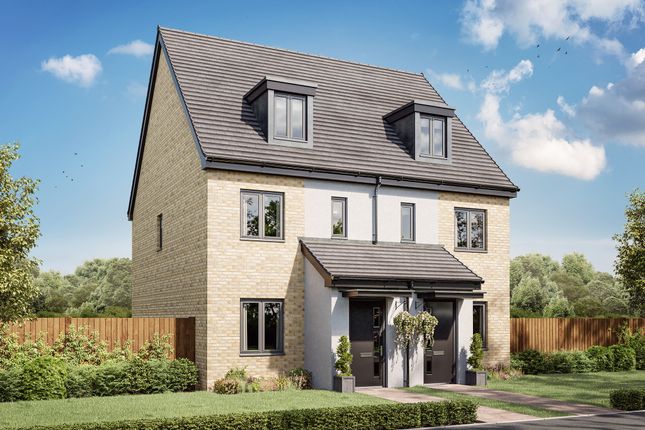 Semi-detached house for sale in "The Saunton" at Waterhouse Way, Peterborough