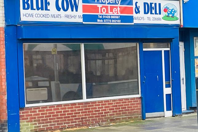 Retail premises to let in Oxford Road, Hartlepool