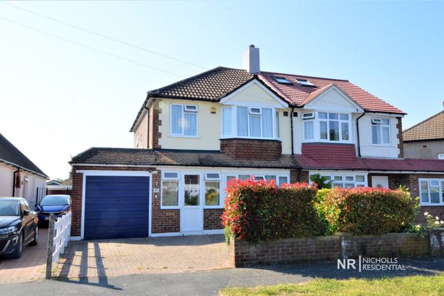 Thumbnail Semi-detached house for sale in Amis Avenue, West Ewell, Surrey.