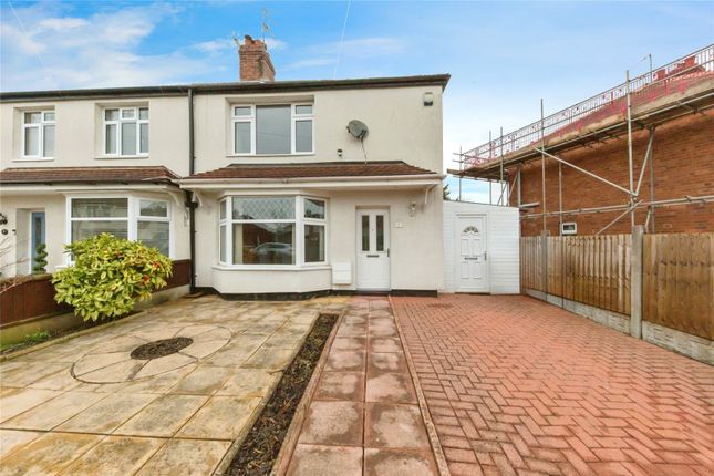 Thumbnail Semi-detached house for sale in Pear Tree Avenue, Crewe, Cheshire