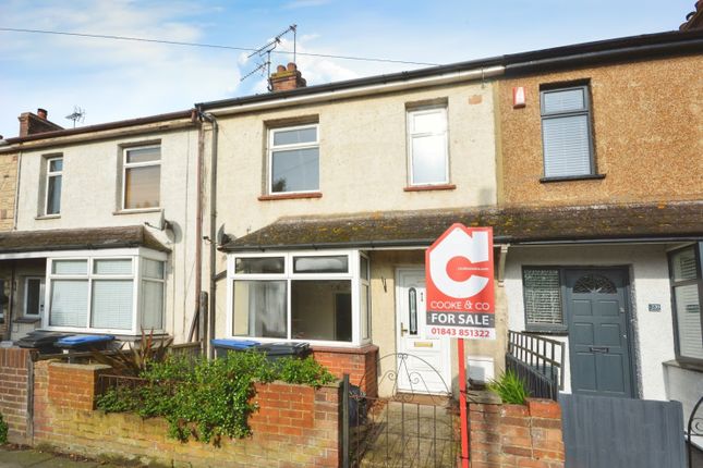 Thumbnail Terraced house for sale in Hereson Road, Ramsgate, Kent