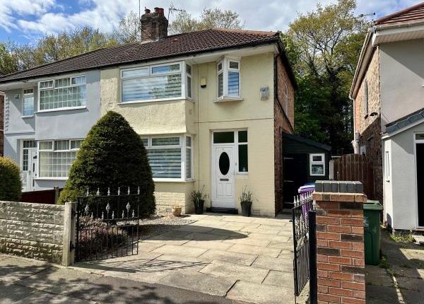Thumbnail Semi-detached house for sale in 57 Melwood Drive, West Derby, Liverpool