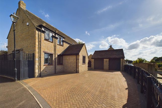 Detached house for sale in Cricketers Green, Weldon, Corby