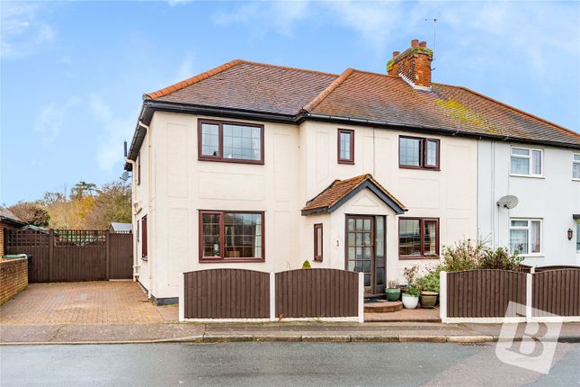 Thumbnail Semi-detached house for sale in Fairfield Road, Ongar, Essex