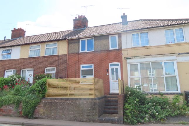 Thumbnail Terraced house to rent in Stowupland Road, Stowmarket