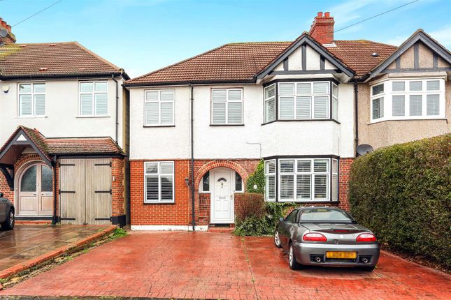 Thumbnail Semi-detached house for sale in Hilbert Road, North Cheam, Sutton