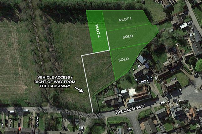 Land for sale in The Causeway, Toppesfield, Halstead