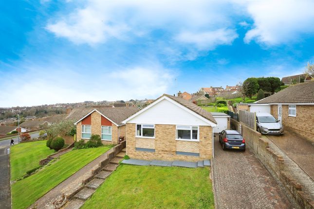 Thumbnail Detached bungalow for sale in Yieldings Close, Eastbourne