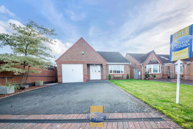 Thumbnail Detached bungalow for sale in Hazelwood Grove, Worksop