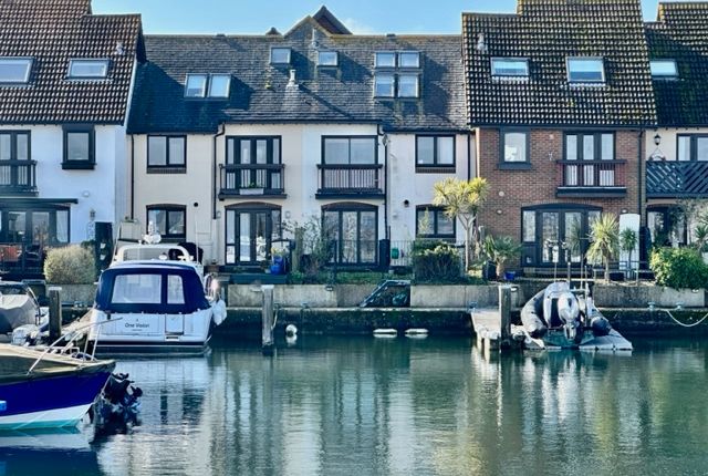 Terraced house for sale in Velsheda Court, Hythe Marina Village, Hythe, Southampton SO45