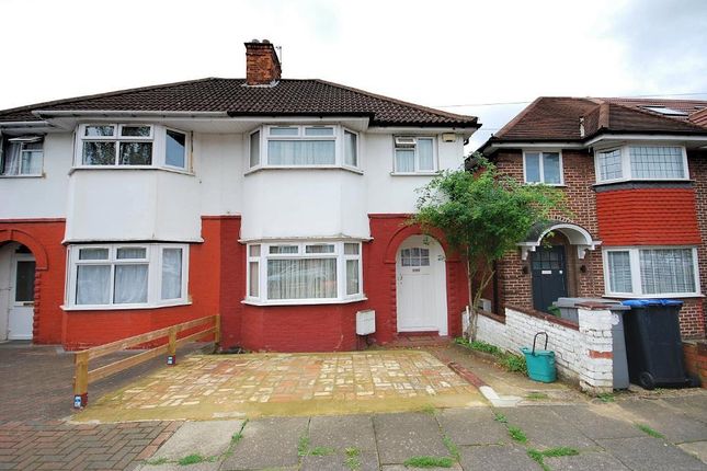 Thumbnail End terrace house to rent in Tudor Court North, Wembley, Middlesex