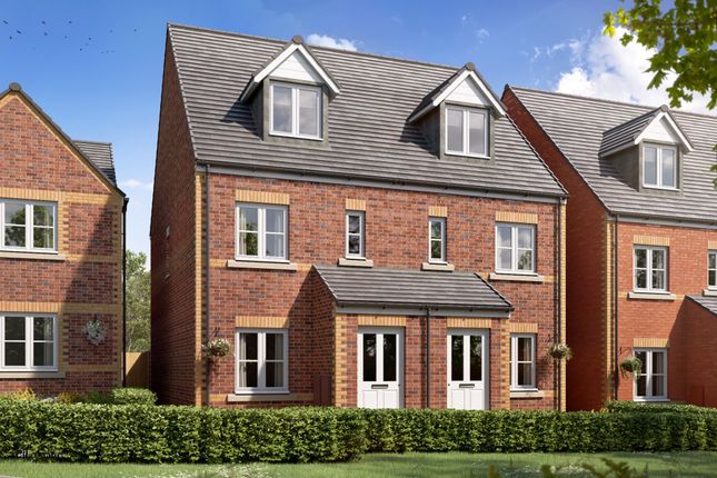 End terrace house for sale in "The Saunton" at Coxhoe, Durham