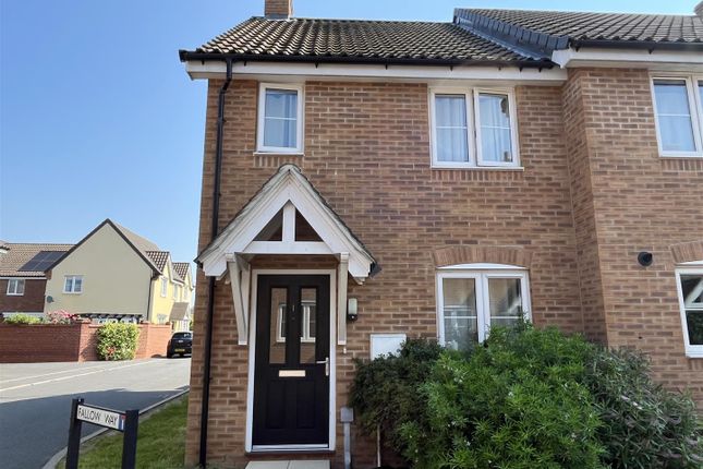 Thumbnail Semi-detached house for sale in Fallow Way, Attleborough