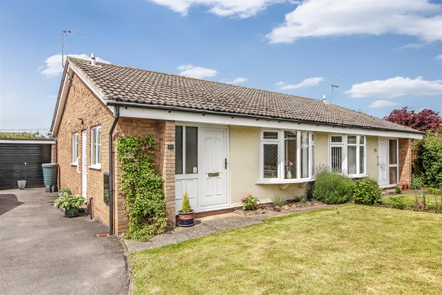Thumbnail Semi-detached bungalow for sale in Harewood Close, Morton On Swale, Northallerton