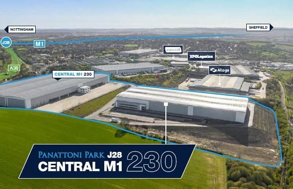 Thumbnail Industrial to let in Central 230, Panattoni Park J28, South Normanton