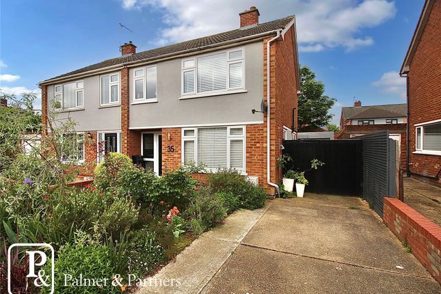 Semi-detached house for sale in Lonsdale Close, Ipswich, Suffolk