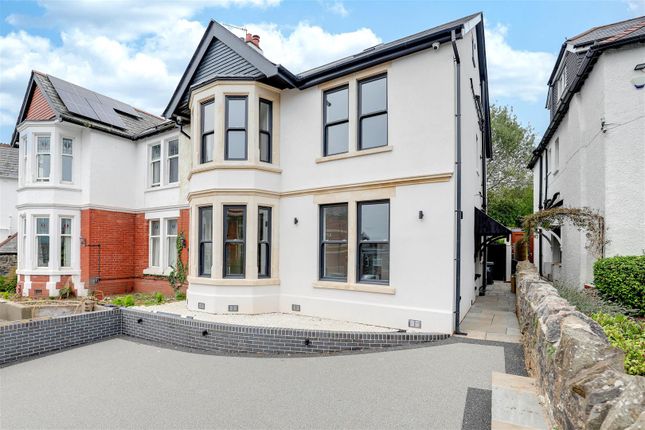Thumbnail Semi-detached house for sale in Pencisely Road, Cardiff