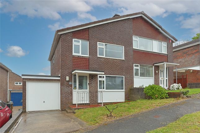 Semi-detached house for sale in Meadowfield Place, Plymouth, Devon