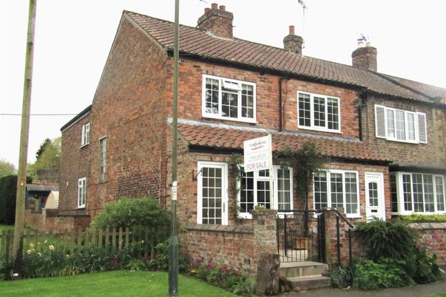 Thumbnail End terrace house for sale in Lime Tree Cottages, Roecliffe, York