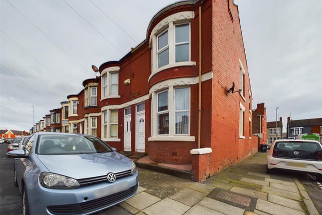 Thumbnail End terrace house for sale in Greencroft Road, Wallasey