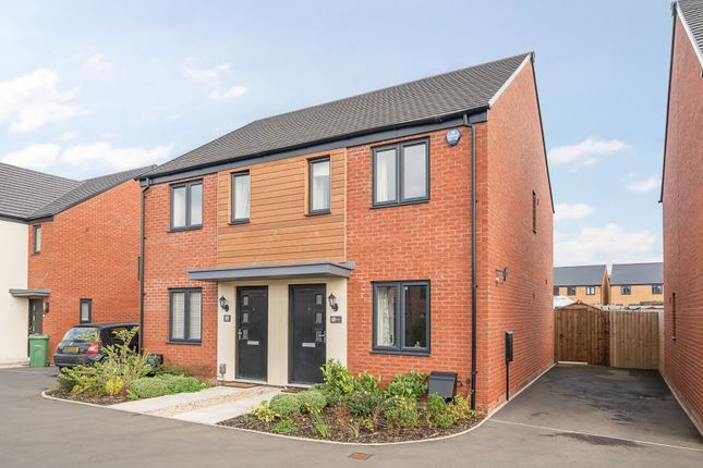 Thumbnail Semi-detached house for sale in Ruby Avenue, Bishops Cleeve, Cheltenham, Gloucestershire