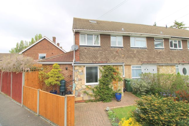 Thumbnail End terrace house for sale in Saville Crescent, Ashford