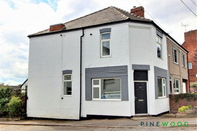 Thumbnail Semi-detached house for sale in Creswell Road, Clowne, Chesterfield, Derbyshire