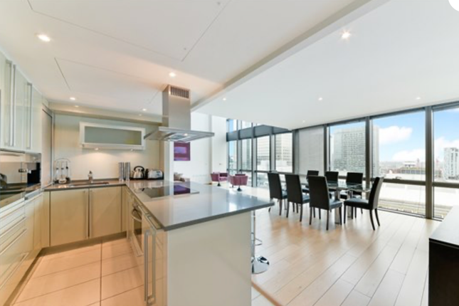 Thumbnail Flat to rent in No 1 West India Quay, Canary Wharf