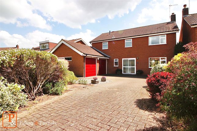 Thumbnail Detached house for sale in Vere Gardens, Henley Road, Ipswich, Suffolk