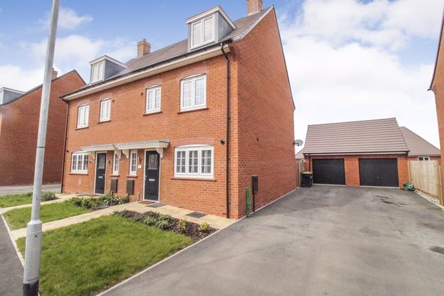 Thumbnail Semi-detached house for sale in Tuscan Road, Stewartby