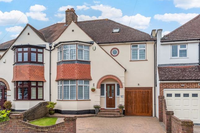 Thumbnail Semi-detached house for sale in Birchwood Avenue, Sidcup