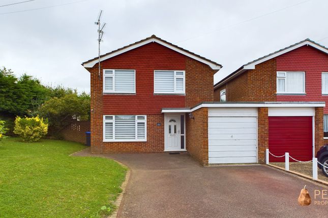 Thumbnail Link-detached house for sale in Welland Close, Worthing