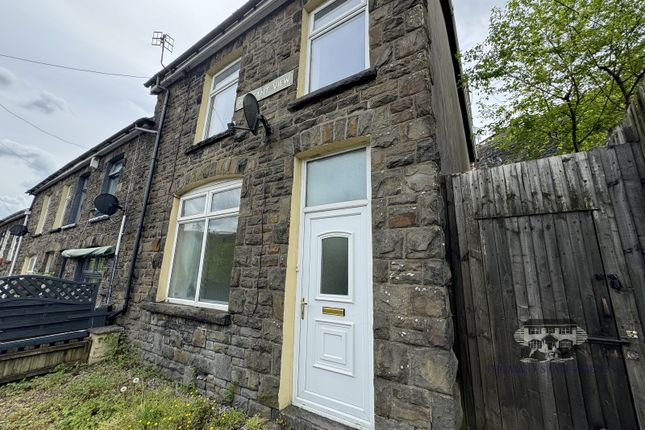 Thumbnail End terrace house to rent in Pleasant View, Tylorstown, Ferndale, Rhondda Cynon Taff.