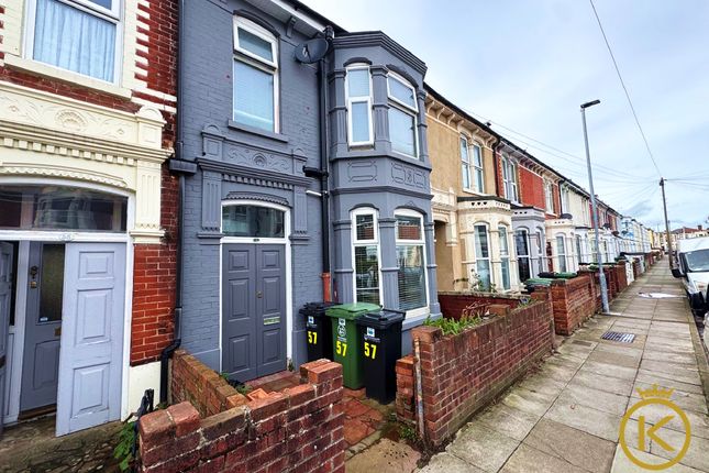 Thumbnail Terraced house to rent in Farlington Road, Portsmouth