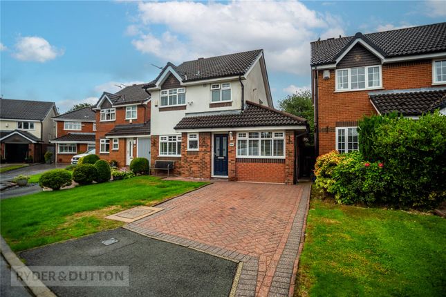 Detached house for sale in Rushbury Drive, Royton, Oldham, Greater Manchester
