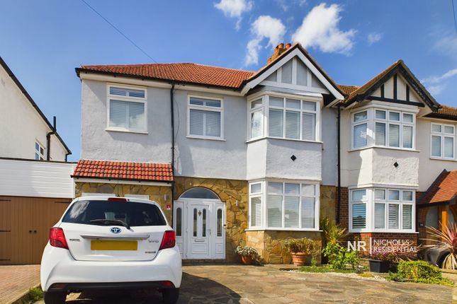 Thumbnail Semi-detached house for sale in Hilbert Road, Cheam, Sutton, Surrey.