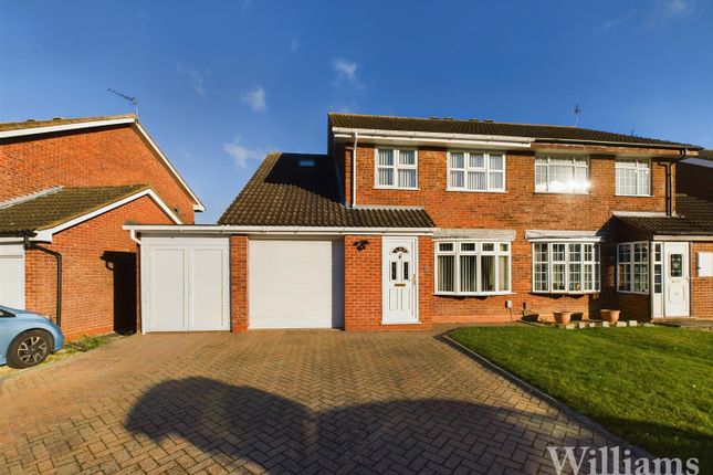 Thumbnail Semi-detached house for sale in Anns Close, Stoke Grange, Aylesbury