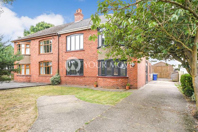 Thumbnail Semi-detached house for sale in Walesby Road, Market Rasen