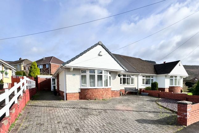 Thumbnail Semi-detached bungalow for sale in Coniston Rise, Cwmbach, Aberdare
